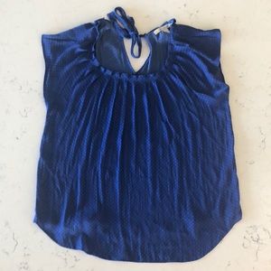 Lauren Conrad women’s blue blouse